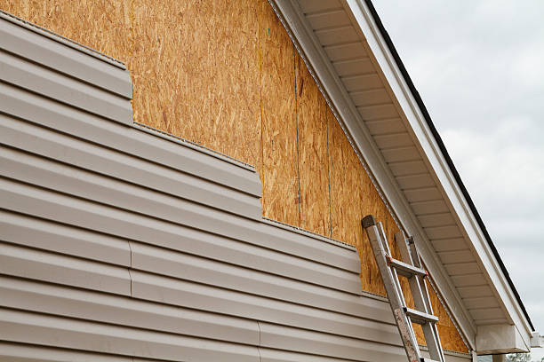 Professional Wood Siding technician working in Zirconia, NC